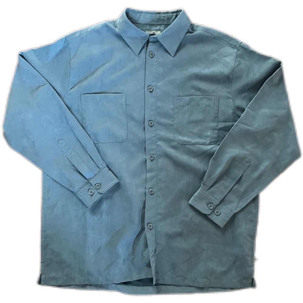 Solitude Micro Suede Button Down Shirt
